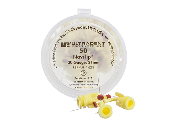 Embouts Navitips 30Ga 21Mm (Yellow) 50pcs