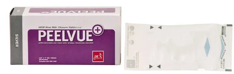 Peel Vue+ Selfseal Steri-Pouch 200Pcs 55X100M