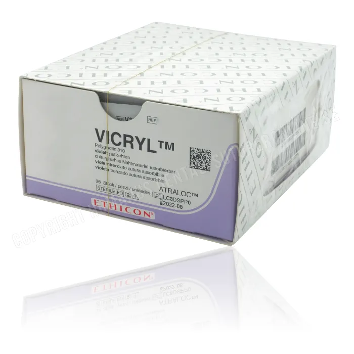 Vicryl Plus 4-0 Rb1 Ronde 17.5Mm