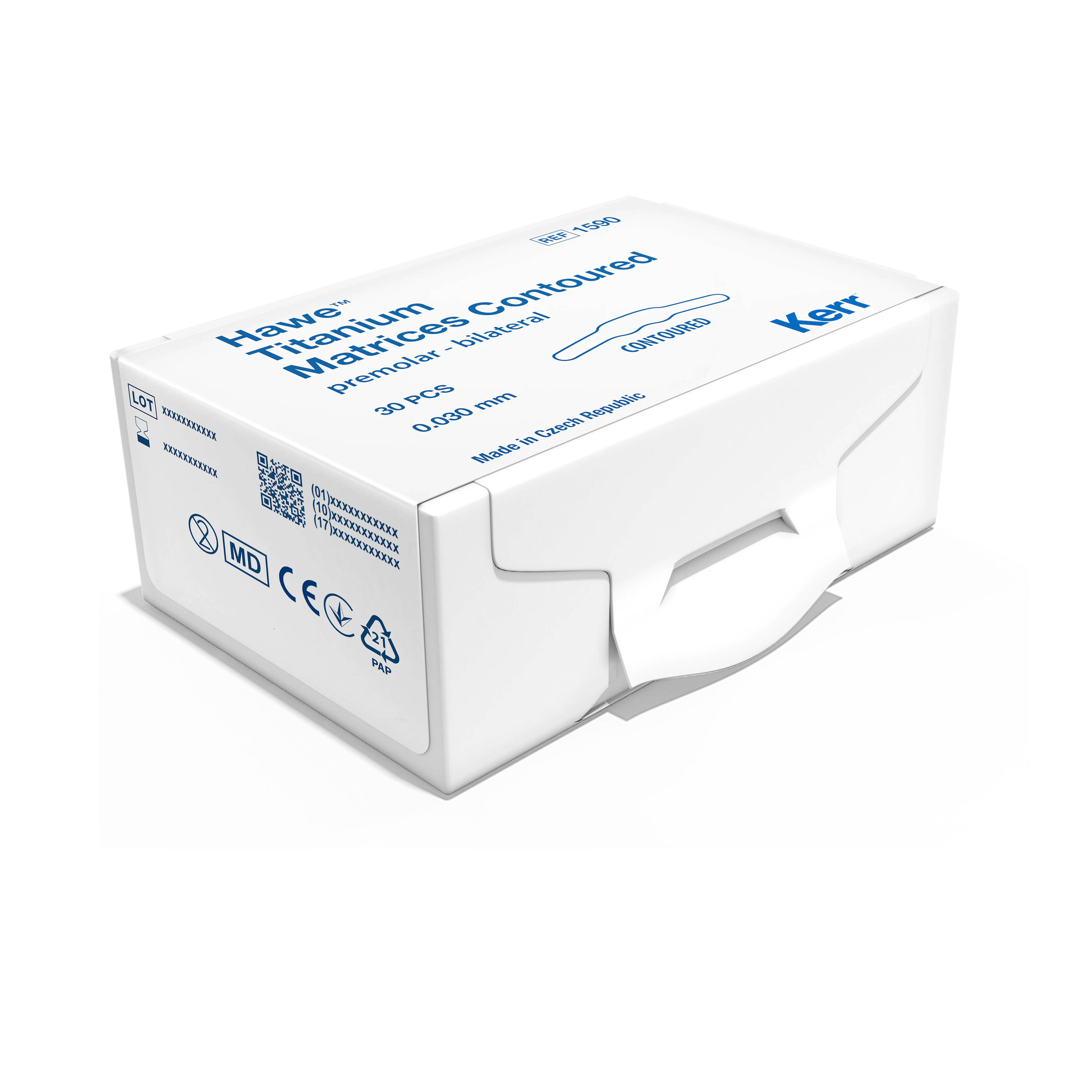 Matrices Titane Contoured 0.03 Mm 30pcs