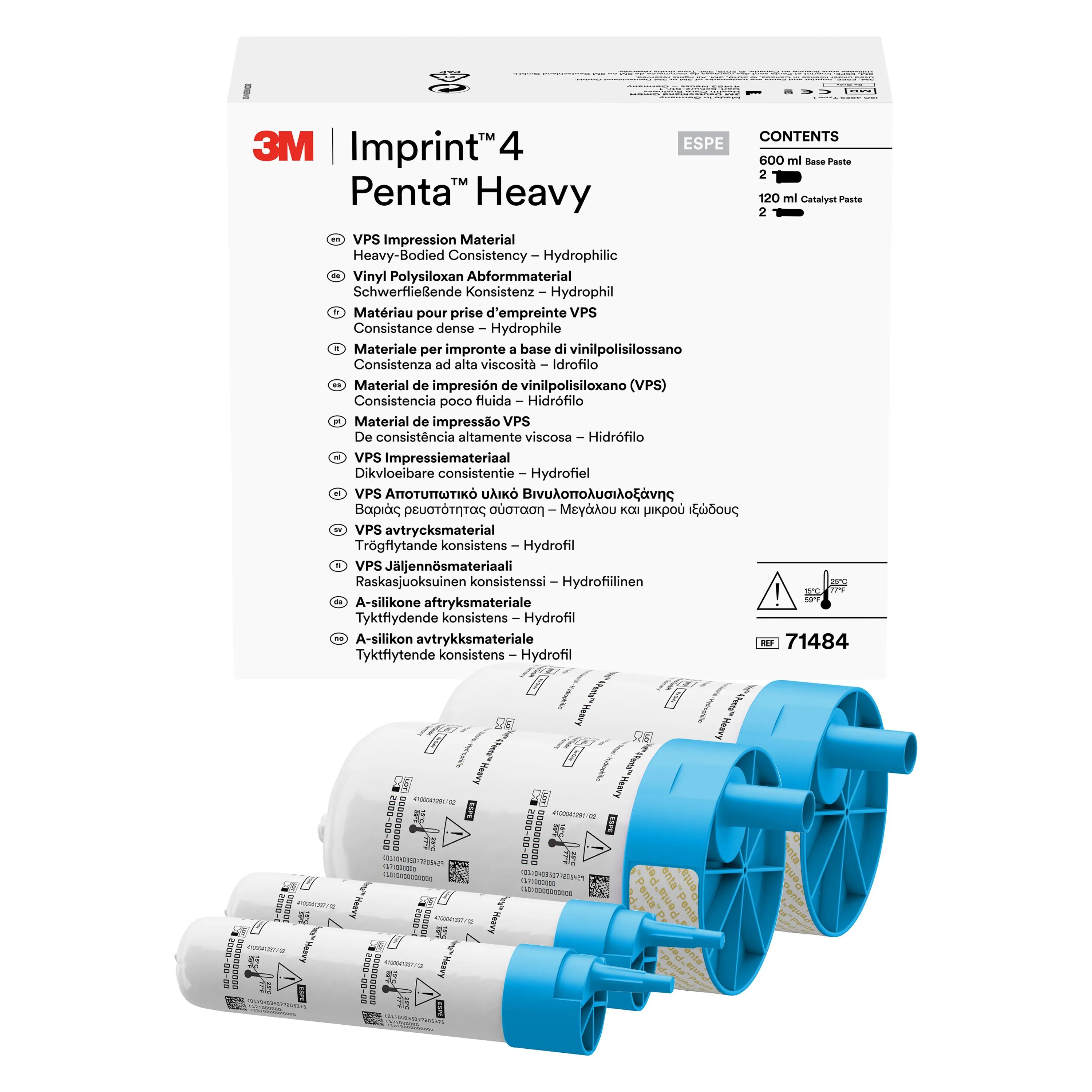 3M™ Imprint™ 4 Matériau d'empreinte VPS, Heavy
