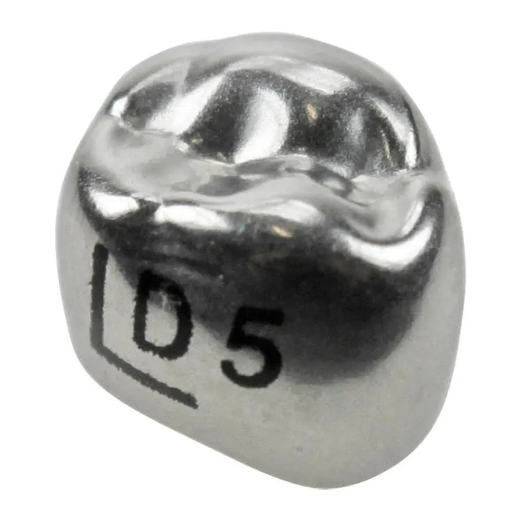 3M™ Stainless Steel Couronnes en acier inoxydable pour molaires lactéales, taille D-UL-6