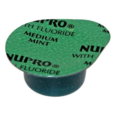 Nupro Cups- Medium Mint Fluor 200pcs