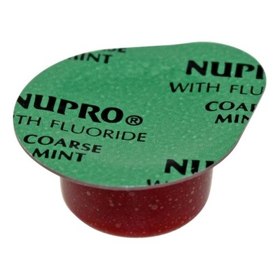 Nupro Cups- Coarse Mint Fluor 200pcs