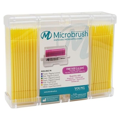 Microbrus Plus Yellow Fine 400pcs