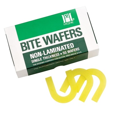 Bite Wafers Soft Yellow Non Laminated 50pcs